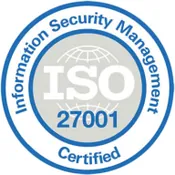 ISO 27001 certified